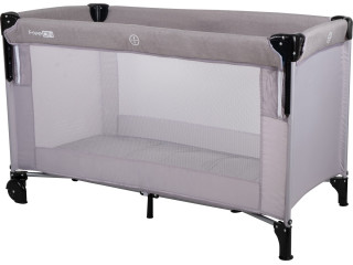 Ліжко-манеж дитяче FreeON Bedside з другим ярусом Grey