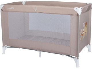 Кровать-манеж детская FreeON Travel Love Beige