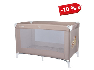 Кровать-манеж детская FreeON Travel Love Beige