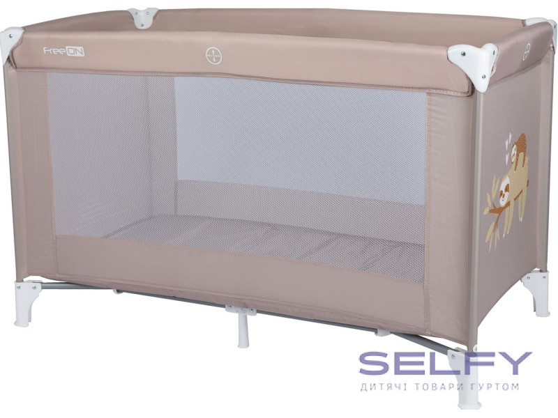 Кровать-манеж детская FreeON Travel Love, beige, Фото 1