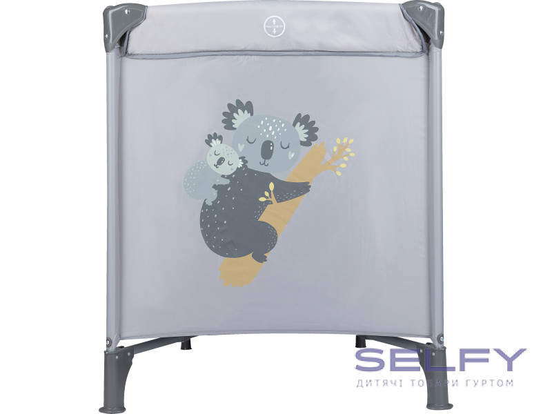 Ліжко-манеж дитяче FreeON Travel Love, grey, Фото 3