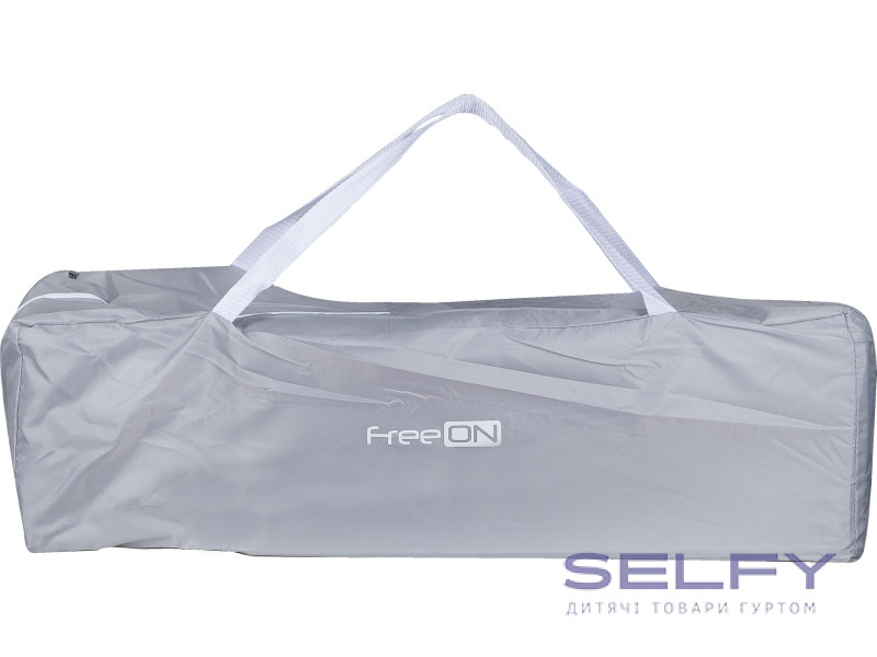 Кровать-манеж детская FreeON Travel Love, grey, Фото 4