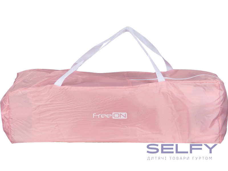Ліжко-манеж дитяче FreeON Travel Love Pink, Фото 5