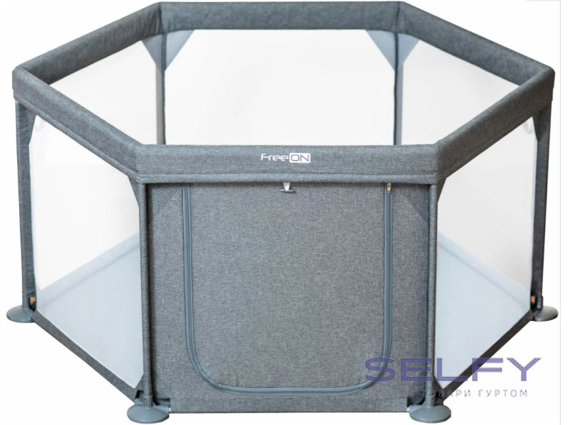 Манеж для дитини FreeON Hexagon, grey, Фото 1