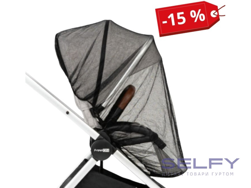 Москітна сітка для коляски FreeON, black, Фото 1