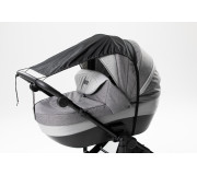Сонцезахисний навіс для коляски FreeON, black