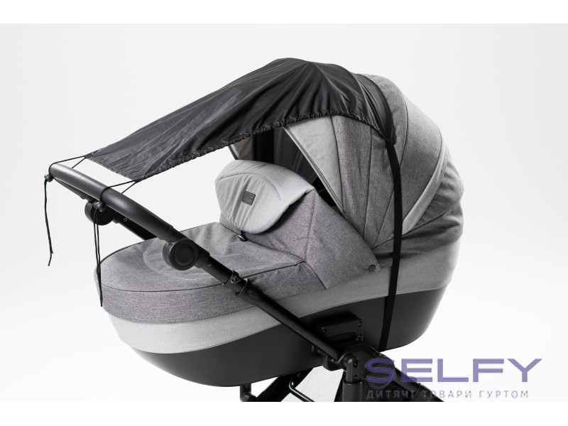 Солнцезащитный навес для коляски FreeON, black, Фото 1