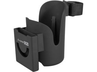 Тримач 2 в 1 для коляски FreeON, black
