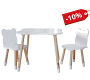 Комплект меблів дитячий FreeON Bear, white