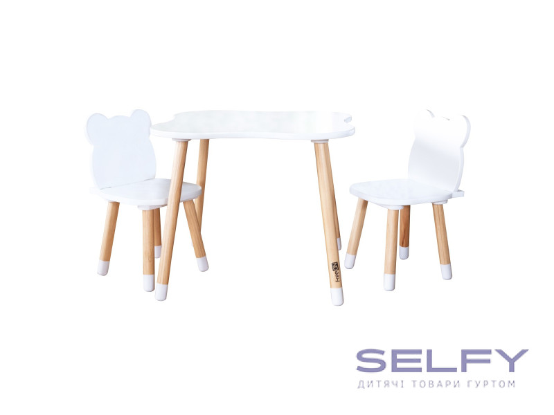 Комплект меблів дитячий FreeON Bear, white, Фото 1