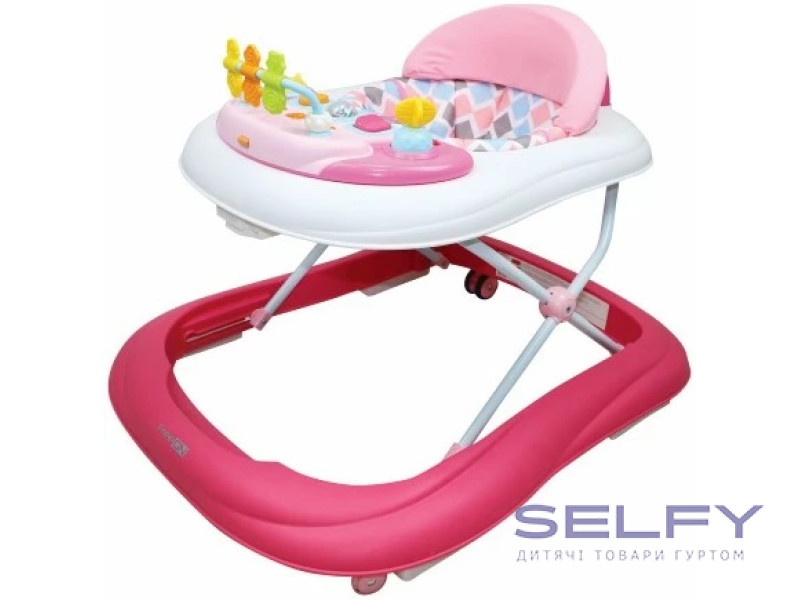 Ходунки для ребенка FreeON ABC Pink, Фото 3