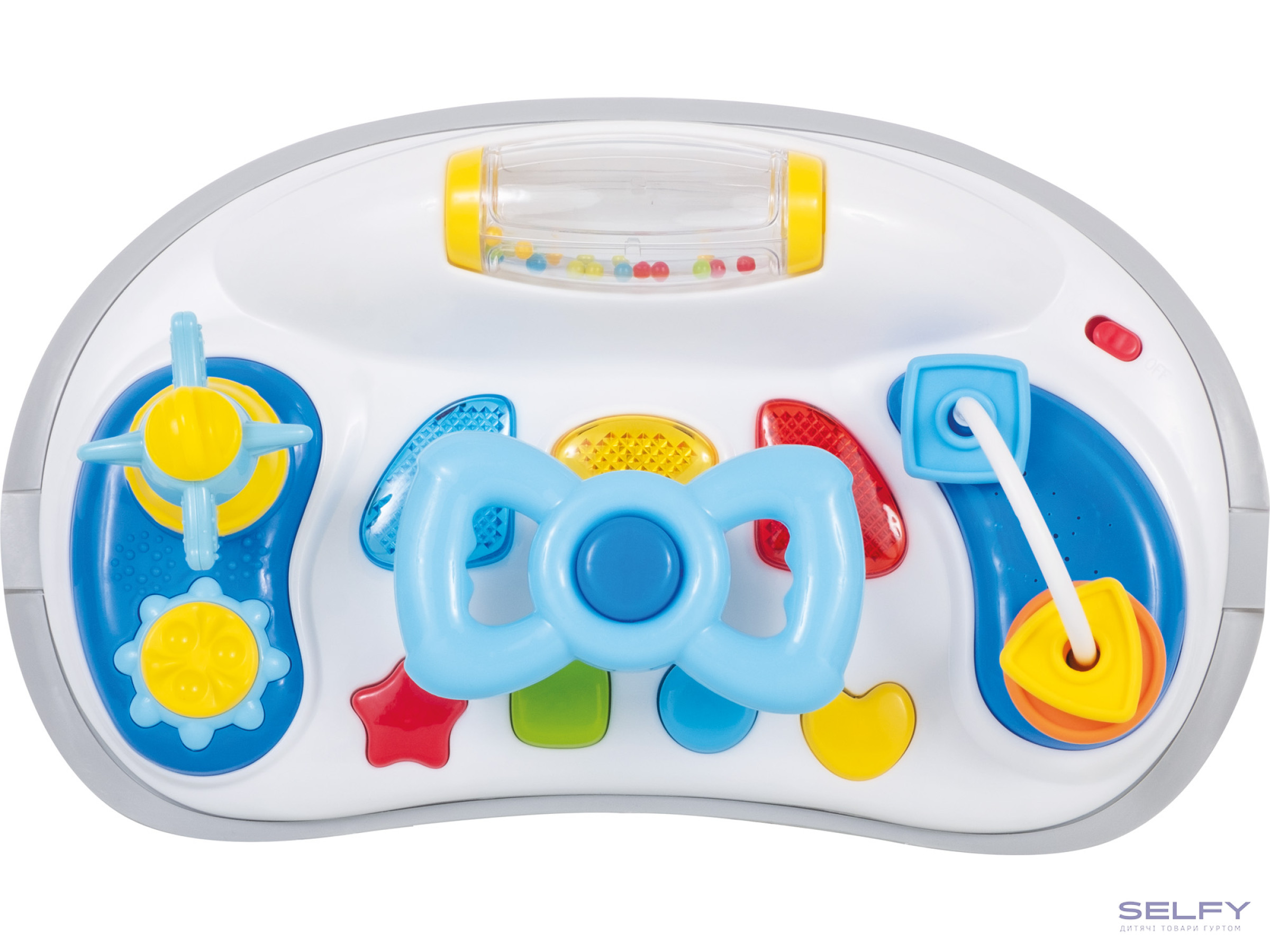 Ходунки для дитини FreeON Little driver, yellow, Фото 3