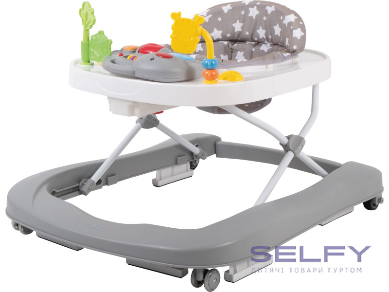 Ходунки для ребенка FreeON Zoo, grey, Фото 1