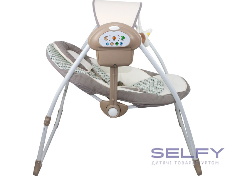 Гойдалка дитяча FreeON RELAX Brown-Beige, Фото 3