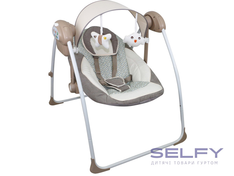 Качели детские FreeON RELAX Brown-Beige, Фото 3