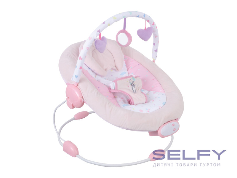 Гойдалка дитяча FreeON Rest`n`Play, pink, Фото 3