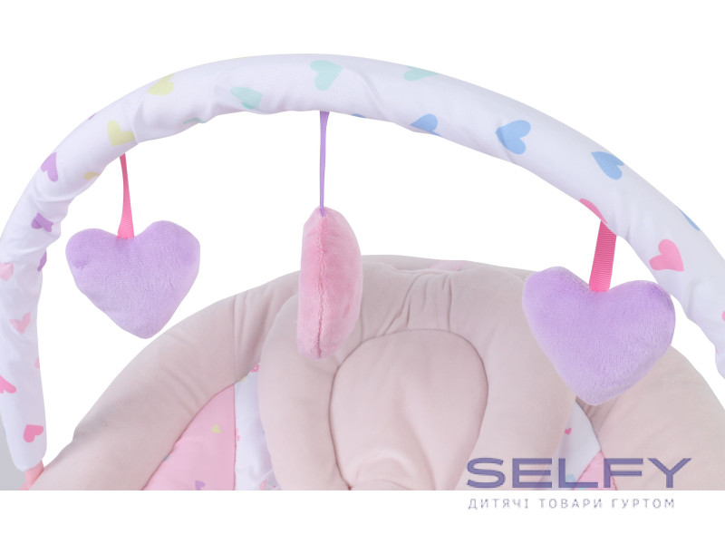 Гойдалка дитяча FreeON Rest`n`Play, pink, Фото 4