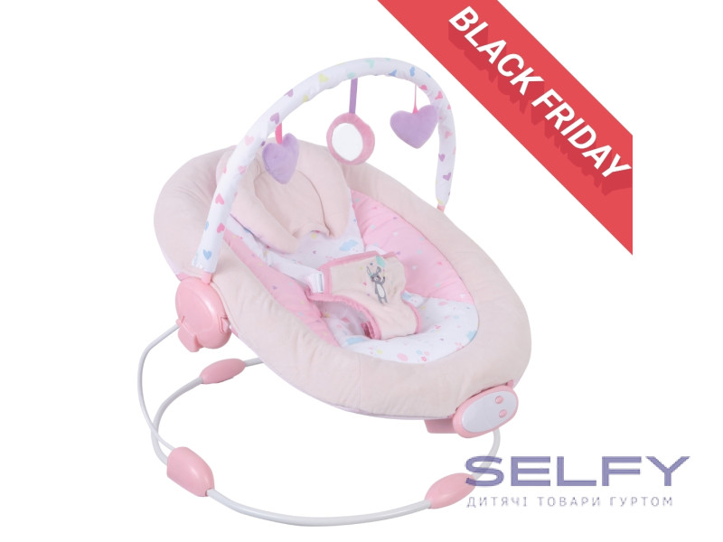 Гойдалка дитяча FreeON Rest`n`Play, pink, Фото 1