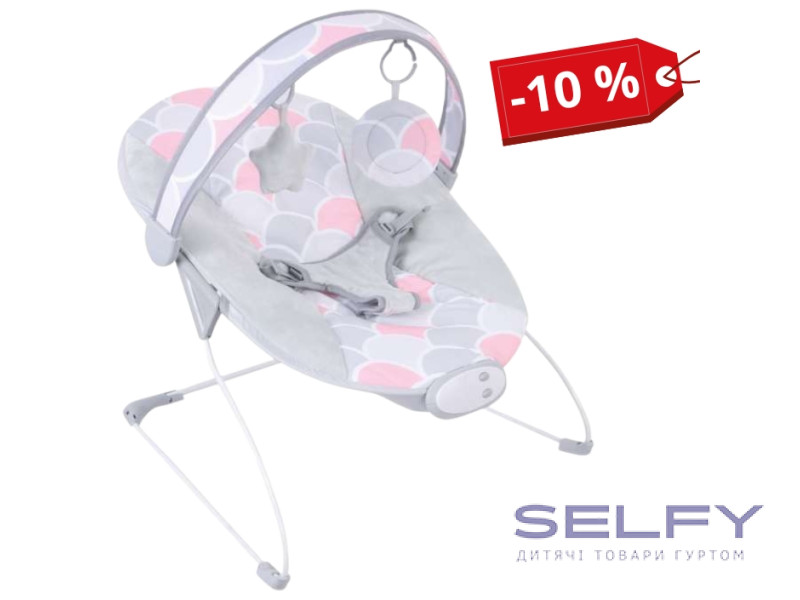 Гойдалка дитяча FreeON Enjoy Pink, Фото 1