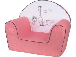 Крісло дитяче Bubaba by FreeON SAFARI PINK