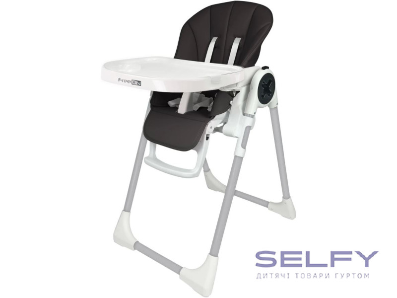 Стул для кормления ребенка FreeON VITO Black, Фото 3