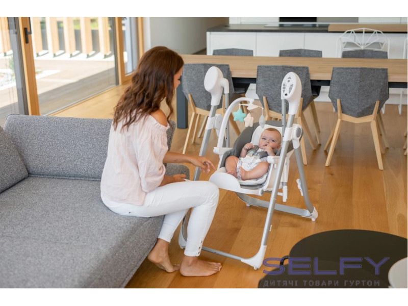 Стілець для годування дитини FreeON 3 in 1 Oli Light Grey, Фото 6