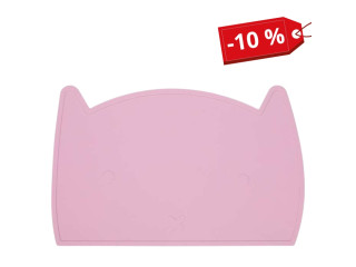 Силіконовий килимок для годування дитини FreeOn Kitty, pink