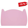 Силіконовий килимок для годування дитини FreeOn Kitty, pink