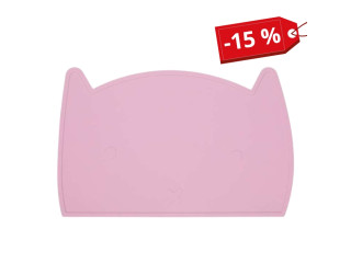 Силіконовий килимок для годування дитини FreeOn Kitty, pink