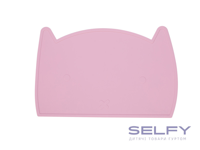 Силиконовый коврик для кормления ребенка FreeOn Kitty, pink, Фото 1