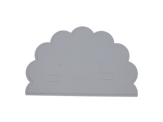 Силиконовый коврик для кормления ребенка FreeOn Lion, grey