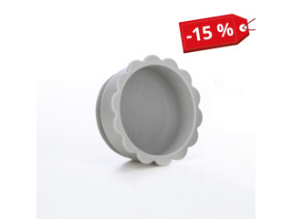 Силіконова миска дитяча FreeOn  Bear, grey