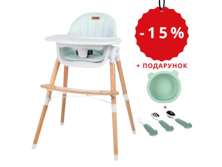 Стілець для годування дитини FreeON TIN White-Mint