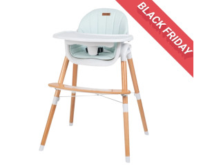 Стілець для годування дитини FreeON Tin, white - mint