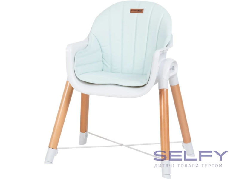 Стілець для годування дитини FreeON Tin, white - mint, Фото 3