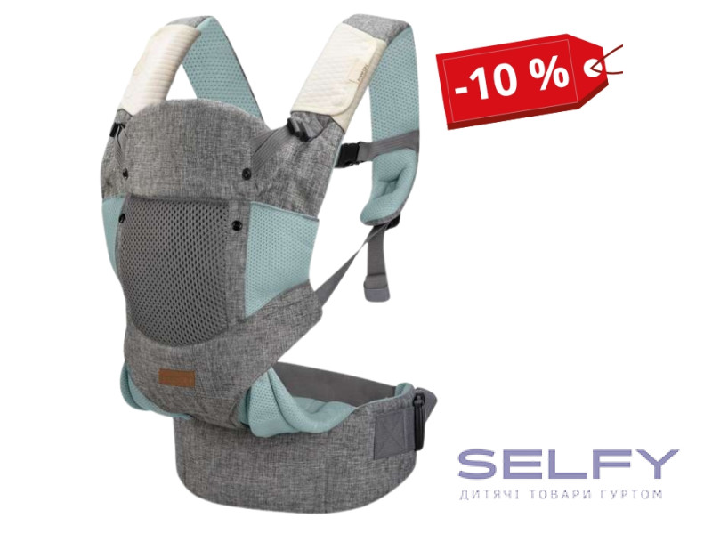 Сумка-кенгуру FreeON Easy Move 3 в 1, grey, Фото 1
