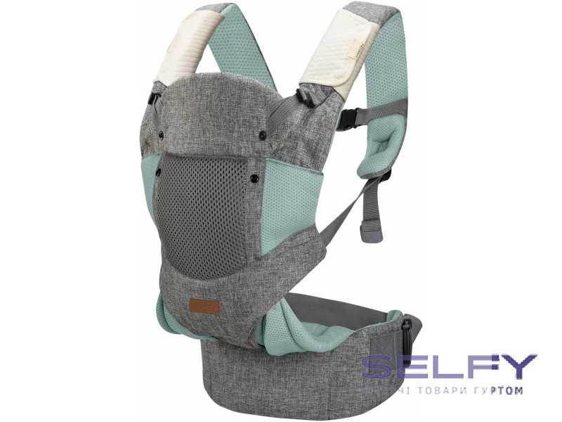 Сумка-кенгуру FreeON Easy Move 3 в 1,  mint-grey, Фото 1