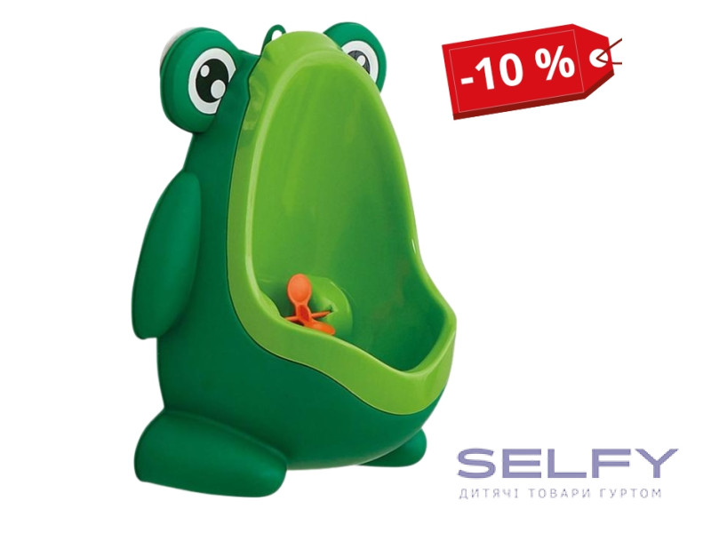 Горщик дитячий для хлопчика FreeON Happy Frog Green, Фото 1