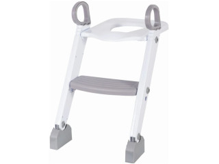 Дитячий горщик з драбинкою FreeON, white - grey