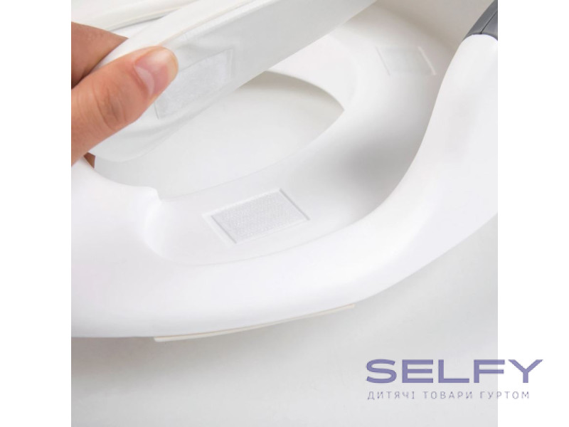 Дитяче сидіння для унітазу FreeON, white - grey, Фото 5