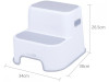 Сходинки для дитини у ванну FreeON White-Grey, Фото 14