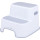 Ступени для ребенка в ванную на 2 ступени FreeON, white - grey