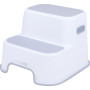 Ступени для ребенка в ванную на 2 ступени FreeON, white - grey