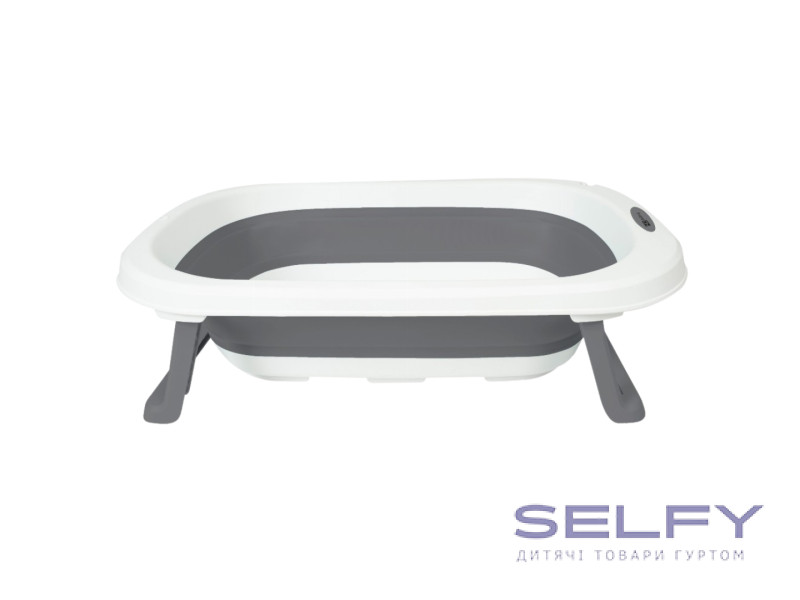 Ванна складна дитяча FreeON foldable Grey-White, Фото 1