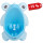 Горщик дитячий для хлопчика FreeON Happy Frog, blue
