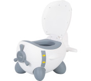 Дитячий горщик FreeON Plane, white - grey