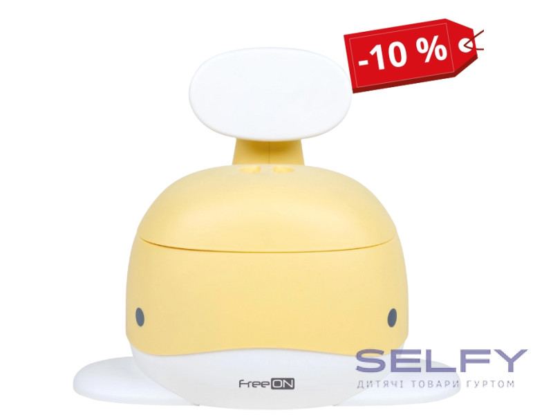 Детский горшок FreeON WHALE Yellow, Фото 1