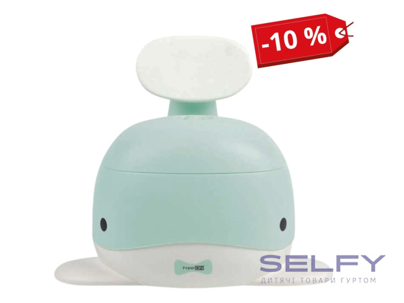 Детский горшок FreeON WHALE Blue, Фото 3