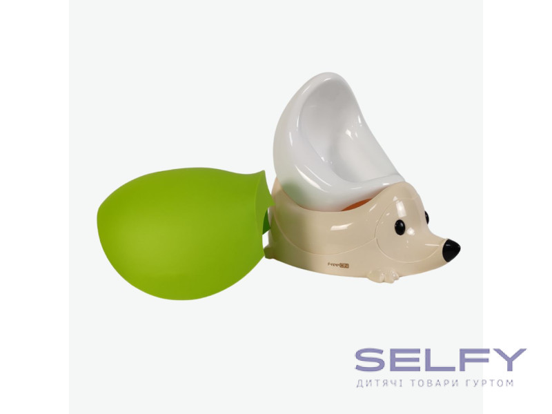 Детский горшок FreeON Hedgehog Green, Фото 4