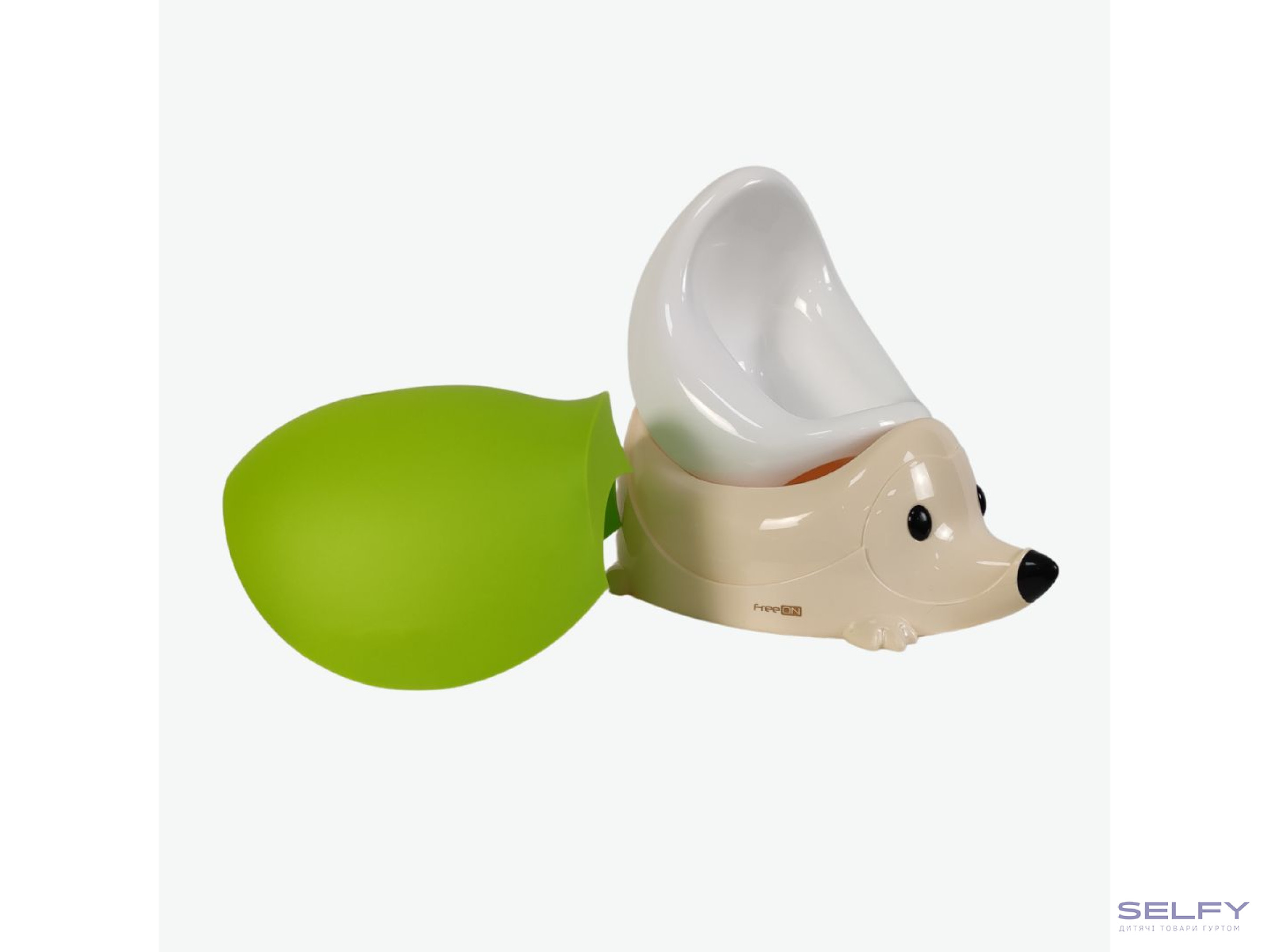 Дитячий горщик FreeON Hedgehog, green, Фото 4